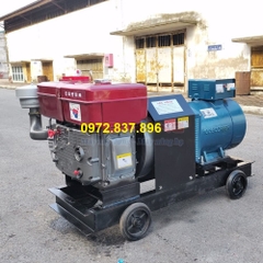 Máy Phát Điện Đầu Nổ Đông Phong 40HP 30KW (D40 Mát Nước, Đề)