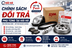 Kinh nghiệm chọn mua xe Chính sách đổi trả phụ tùng tại Hải Hà