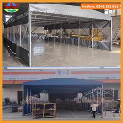 Nhà Bạt Dẫn Lối Di Động Có Bánh Xe
