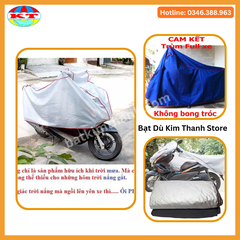 Áo Phủ Xe  Máy Vải Dày Cao Cấp