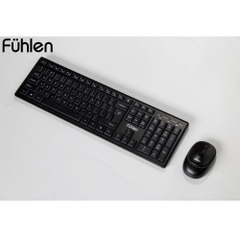 Bộ bàn phím chuột không dây Fuhlen U79s Plus (Đen)