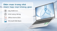 Laptop Dell Inspiron 15 3530 N3530-i3U085W11SLU (Intel Core i3-1305U | 8GB | 512GB | Intel UHD | 15.6 inch FHD | Win 11 | Office | Bạc)