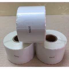 Giấy in tem đơn 50mmx30mm