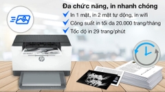 Máy in laser trắng đen đơn năng HP LaserJet M211dw Wifi (9YF83A)