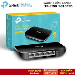 Switch TP-Link TL-SG1005D 5 port Gigabit Chính hãng tốc độ 100 Mbps ( Vỏ nhựa )