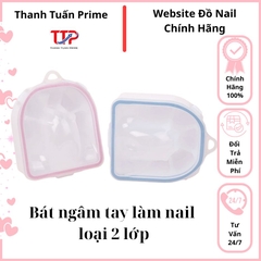 Bát Ngâm Tay Làm Nail Loại 2 Lớp