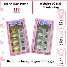 Set Đế Nam Châm Gắn Móng Giả 5 Trụ