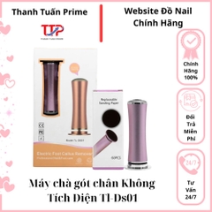 Máy Chà Gót Chân Không Tích Điện TL-DS01 Kèm Nhám Thay