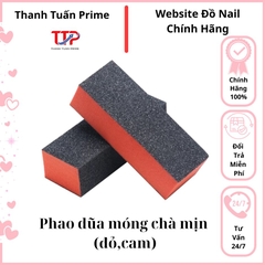 Phao Dũa Móng Chà Mịn Đỏ Đen – Buffer Nail Làm Mịn Móng Cao Cấp