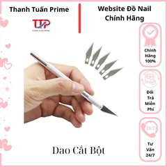 Dao Cắt Bột Nail Cao Cấp – Dao Khắc Móng Thay Lưỡi Đa Năng Chuyên Dụng Nail Art