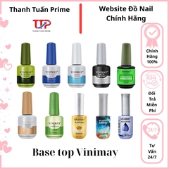 Base Top Vinimay 15ml – Base, Top Bóng, Top Loang, Primer, Remover Chính Hãng