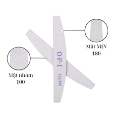 Dũa Móng OPI 100/180 Cao Cấp – Dũa Nail Tạo Form, Mài Móng Chuyên Nghiệp