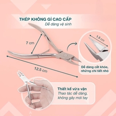 Kềm Cắt Khóe Vinsall Inox Cao Cấp