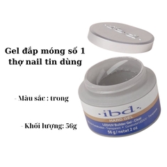 Gel Đắp Móng IBD Hard Gel Clear 56g