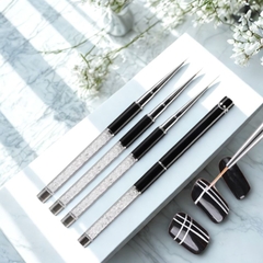Cọ Vẽ Nail Cán Đá Cao Cấp – Cọ Nét 7mm 9mm 11mm Vẽ Line, Vẽ Chi Tiết Nail Art