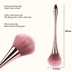 Chổi Phủi Bụi Nail Cán Dài Cao Cấp
