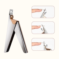 KÌM BẤM MÓNG GIẢ INOX – CẮT NGỌT, CHUẨN FORM MÓNG