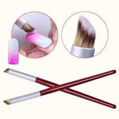 Cọ Ombre Đầu Tròn Cán Gỗ