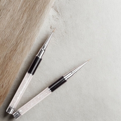 Cọ Vẽ Nail Cán Đá Cao Cấp – Cọ Nét 7mm 9mm 11mm Vẽ Line, Vẽ Chi Tiết Nail Art