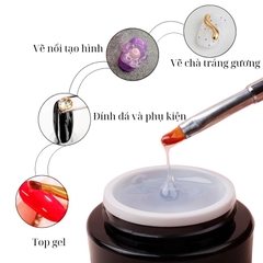 Gel Thủy Tinh Vẽ Nổi QS Đa Năng 20ml