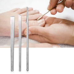 Bộ Dao Lấy Khóe Móng 3 Cây – Dao Lưỡi Cong, Thẳng, Xiên Chuyên Dụng Pedicure