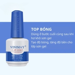Base Top Vinimay 15ml – Base, Top Bóng, Top Loang, Primer, Remover Chính Hãng