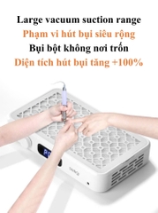 Máy Hút Bụi Nail SNRQI W-30 2 Tuabin Không Chổi Than