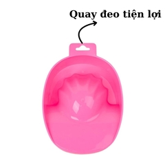 Bát Ngâm Tay Làm Nail Nhựa Cứng