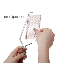 Cây Chà Gót Chân Inox 304 Cao Cấp Có Thể Thay Mặt Lưỡi