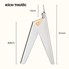 KÌM BẤM MÓNG GIẢ INOX – CẮT NGỌT, CHUẨN FORM MÓNG