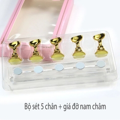 Set Đế Nam Châm Gắn Móng Giả 5 Trụ