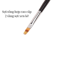 Cọ Ombre Đầu Dẹt Chuyên Dụng Cho Nail