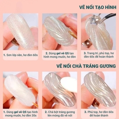 Gel Thủy Tinh Vẽ Nổi QS Đa Năng 20ml