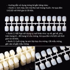 Bịch Móng Tập Sơn (10 vỉ 240 móng) - Form Vuông