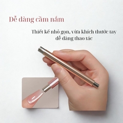 Nam Châm Trụ Tròn Kèm Bi Tạo Hiệu Ứng Mắt Mèo Nail