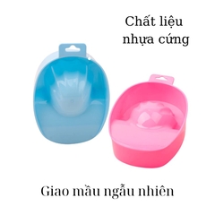 Bát Ngâm Tay Làm Nail Nhựa Cứng