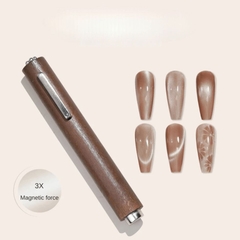 Nam Châm Mắt Mèo 3 in 1 Cán Gỗ