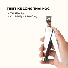 KÌM BẤM MÓNG GIẢ INOX – CẮT NGỌT, CHUẨN FORM MÓNG