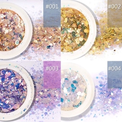 Set Nhũ Vảy Cá 8 Ô Trang Trí Nail Cao Cấp