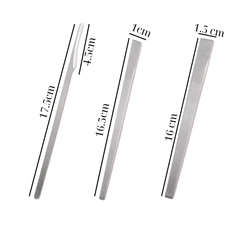 Bộ Dao Lấy Khóe Móng 3 Cây – Dao Lưỡi Cong, Thẳng, Xiên Chuyên Dụng Pedicure