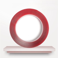 Băng Dính Đỏ 2 Mặt Dán Thanh Trưng Bày Móng