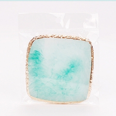 Đá Pha Sơn Gel Nail Art Cao Cấp – Bảng Trộn Gel Vân Đá Viền Kim Loại Sang Trọng