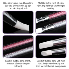 Bút Silicon 2 Đầu Đa Năng Làm Nail