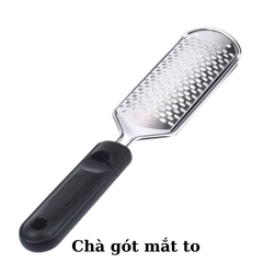 Cây Chà Gót Chân Inox 304 Cao Cấp Có Thể Thay Mặt Lưỡi