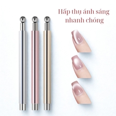 Nam Châm Trụ Tròn Kèm Bi Tạo Hiệu Ứng Mắt Mèo Nail
