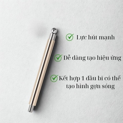 Nam Châm Trụ Tròn Kèm Bi Tạo Hiệu Ứng Mắt Mèo Nail