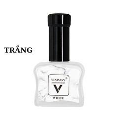 Cồn Loang Vinimay Trắng Đen Trong Suốt Tạo Hiệu Ứng Loang Nail Nghệ Thuật