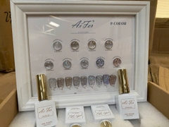 Set Sơn Gel Nhũ Aifer 9 Màu Chính Hãng – Nhũ Kim Tuyến Lấp Lánh, Bảng Màu Sang Trọng