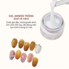 Gel Nặn ANNIES 20g – 3 Phân Loại Trắng, Trong Suốt, Thủy Tinh