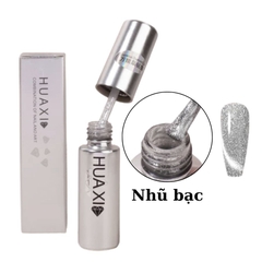 Sơn Gel Mắt Mèo Huaxi Nhũ Kim Cương – Bạc / Vàng / Cầu Vồng 3D